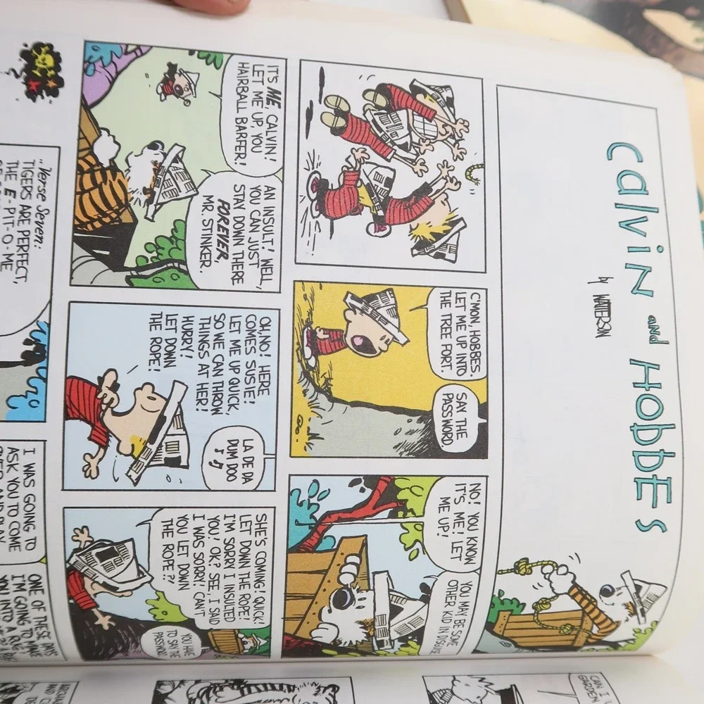Lot of 4 Calvin and Hobbes Collection By Bill Watterson Paperback Books